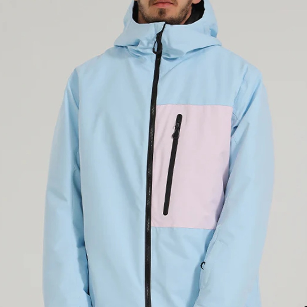 Gsou Snow Windproof Color Patchwork Ski Jacket Co… - image 4
